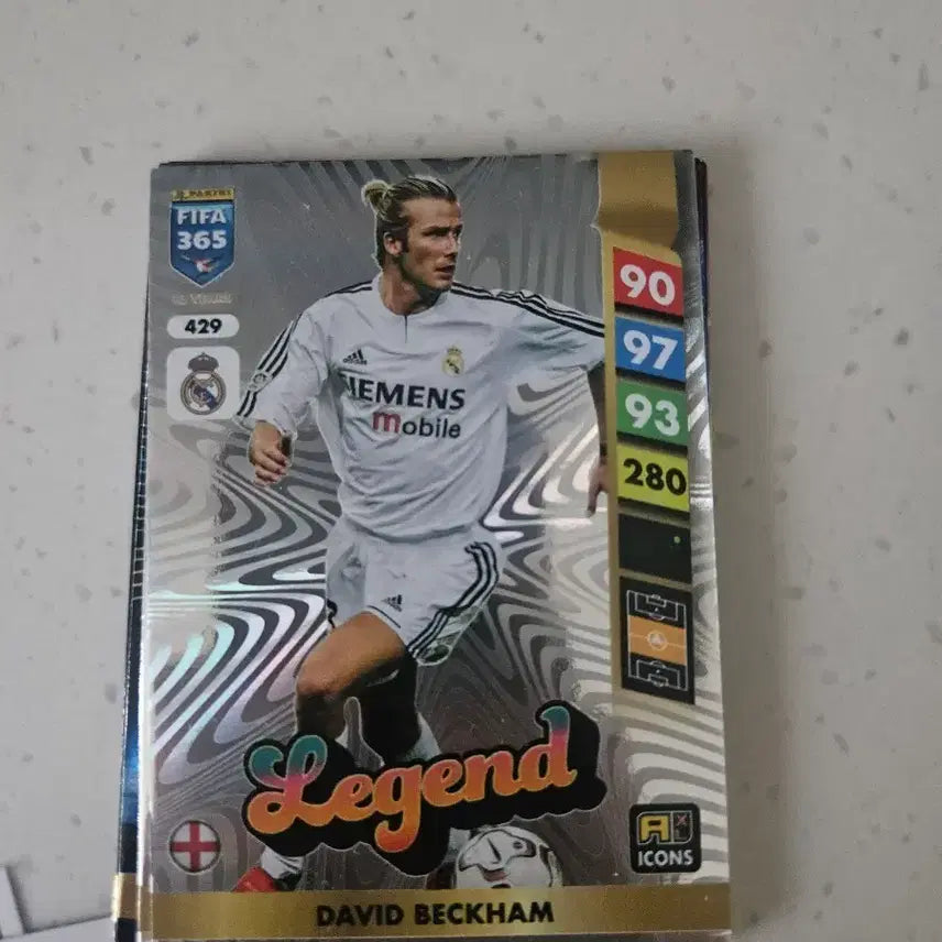 [BUNJANG] Panini FIFA 365 Legend Card David Beckham / 파니니 FIFA 365 레전드 카드 데이비드 베컴