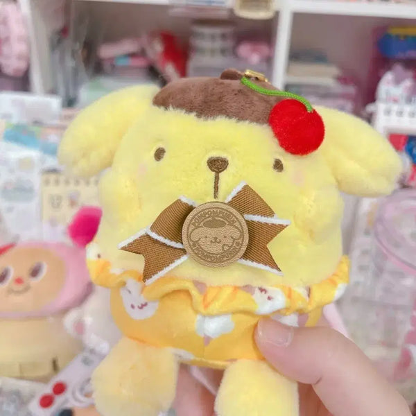[BUNJANG] Pompompurin Plush Charm with Cherry Accent / 폼폼푸린 인형