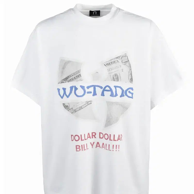 [BUNJANG] Nubian Wu-Tang Band T-Shirt White / [M] 누비안 별주 우탱 밴드티 화이트