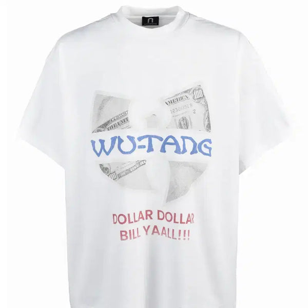 [BUNJANG] Nubian Wu-Tang Band T-Shirt White / [M] 누비안 별주 우탱 밴드티 화이트