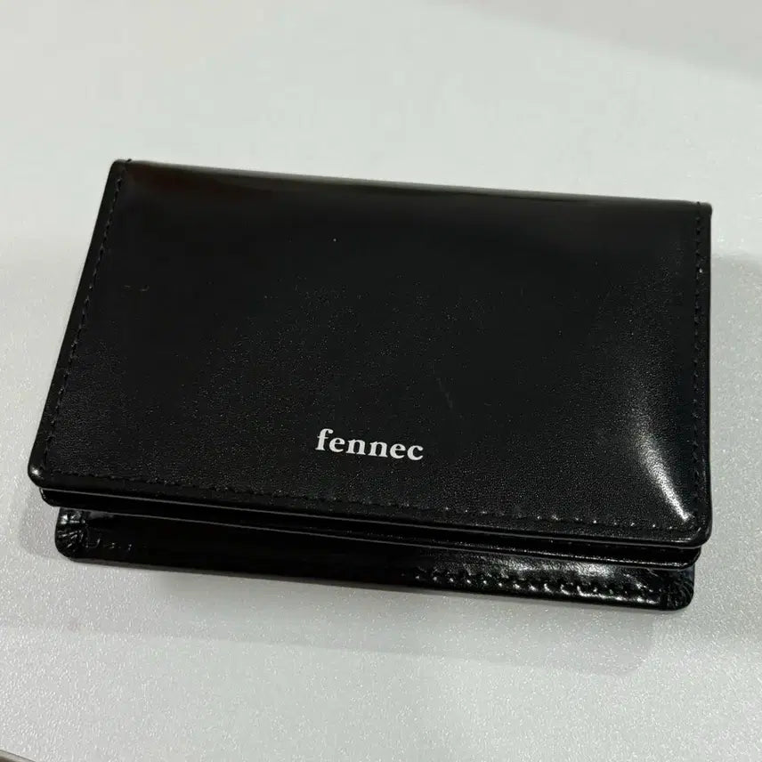[BUNJANG] Fennec Name Pocket Card Wallet Black / 페넥 지갑 네임 포켓 블랙