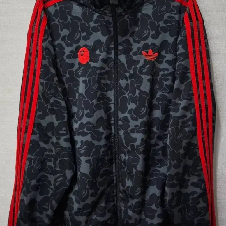 [BUNJANG] Adidas x Bape Track Top Zip-Up Jacket L / 아디다스 베이프 트랙탑 져지집업 100/L