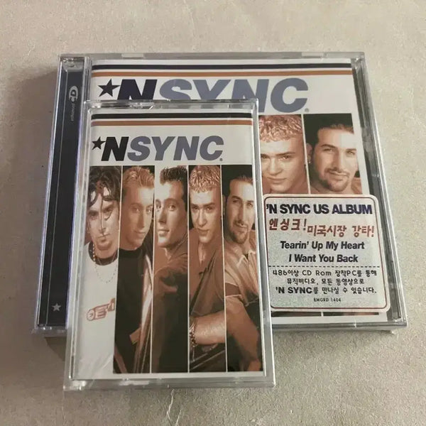 [BUNJANG] NSYNC 'NSYNC 1st Album Licensed First Pressing Sealed CD & Cassette Tape / 90년대 엔싱크 1집 NSYNC 라이센스 초판 미개봉 CD 카세트테이프
