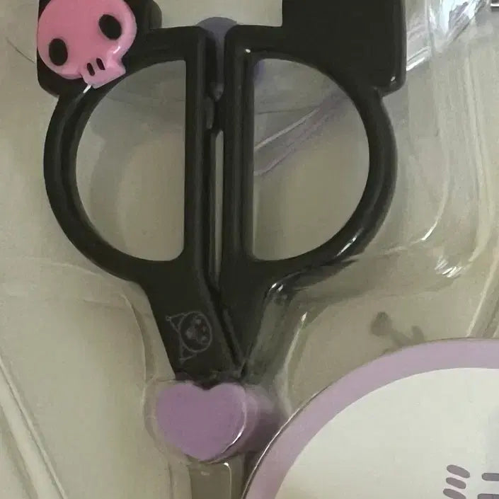 [BUNJANG] Sanrio Kuromi Mini Scissor Strap Keychain / 산리오 쿠로미 미니 가위 스트랩 키링