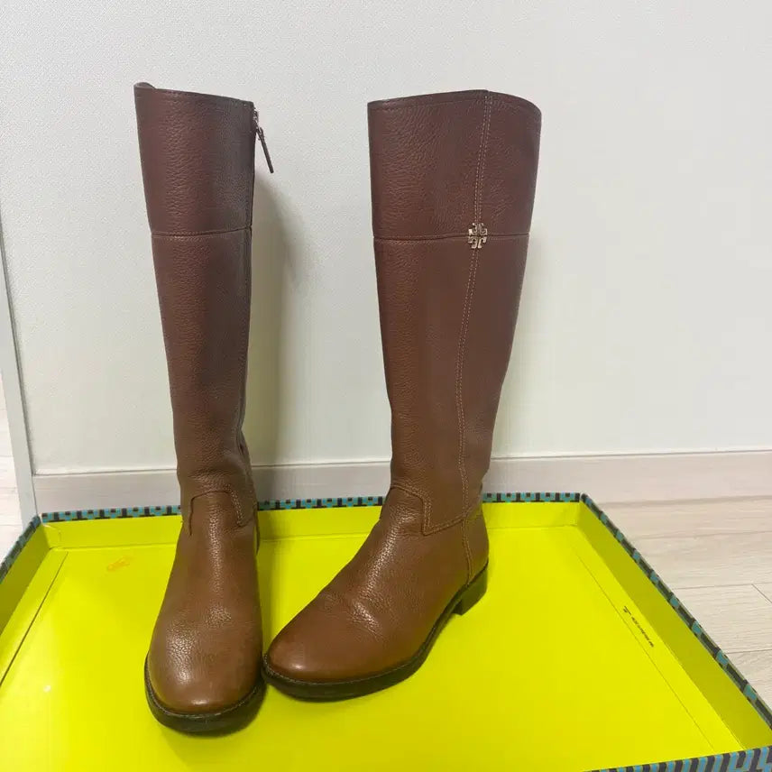 [BUNJANG] Tory Burch Leather Long Boots (230mm) / 토리버치 가죽 롱부츠 6M(230mm)