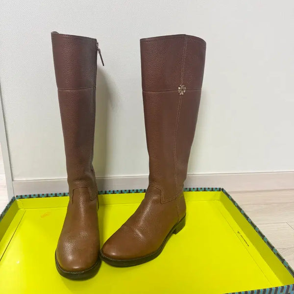 [BUNJANG] Tory Burch Leather Long Boots (230mm) / 토리버치 가죽 롱부츠 6M(230mm)