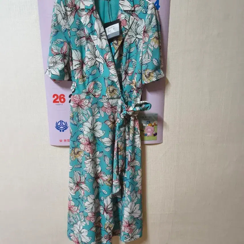 [BUNJANG] Jigott Floral Wrap Dress / 지고트플로럴랩원피스(1시간착용)모조에스핀스탈