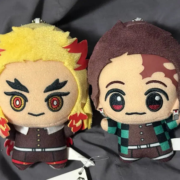 [BUNJANG] Demon Slayer Chibi Plush - Kyojuro Rengoku, Tanjiro / 귀멸의칼날 치비구루미 렌고쿠 탄지로