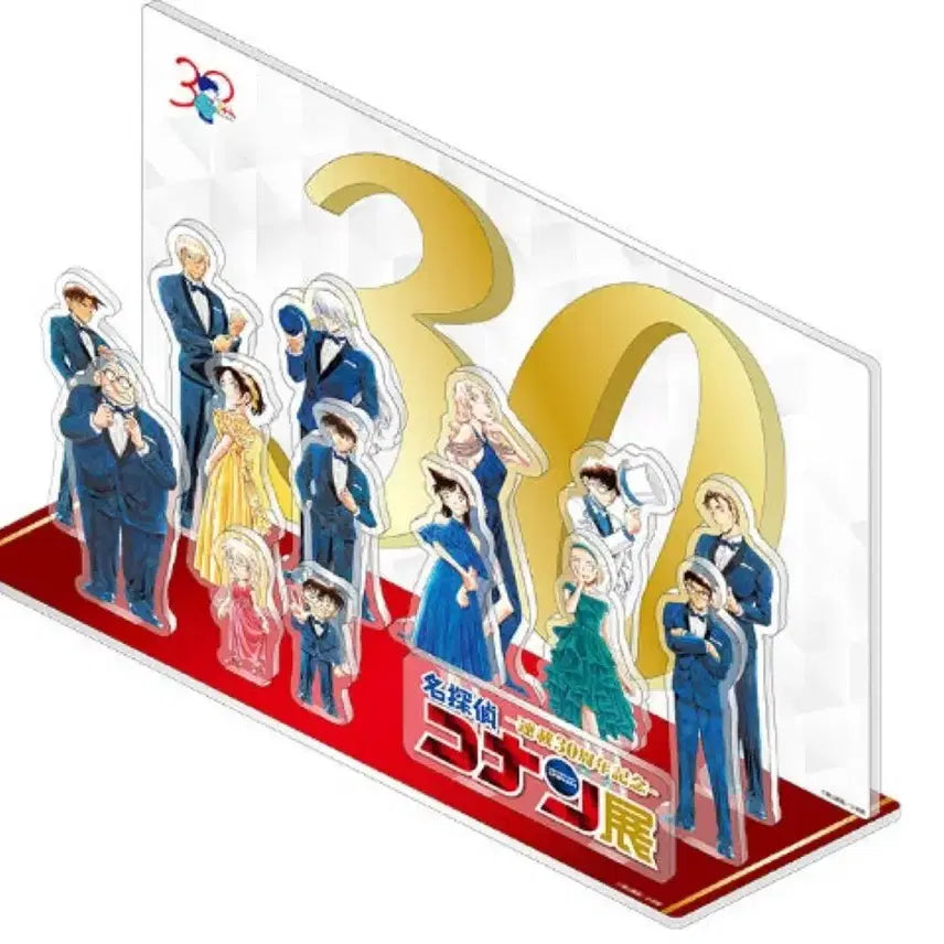 [BUNJANG] Detective Conan 30th Anniversary Acrylic Stand Japanese Edition / 명탐정 코난 30주년 아크릴 스탠드 일본판