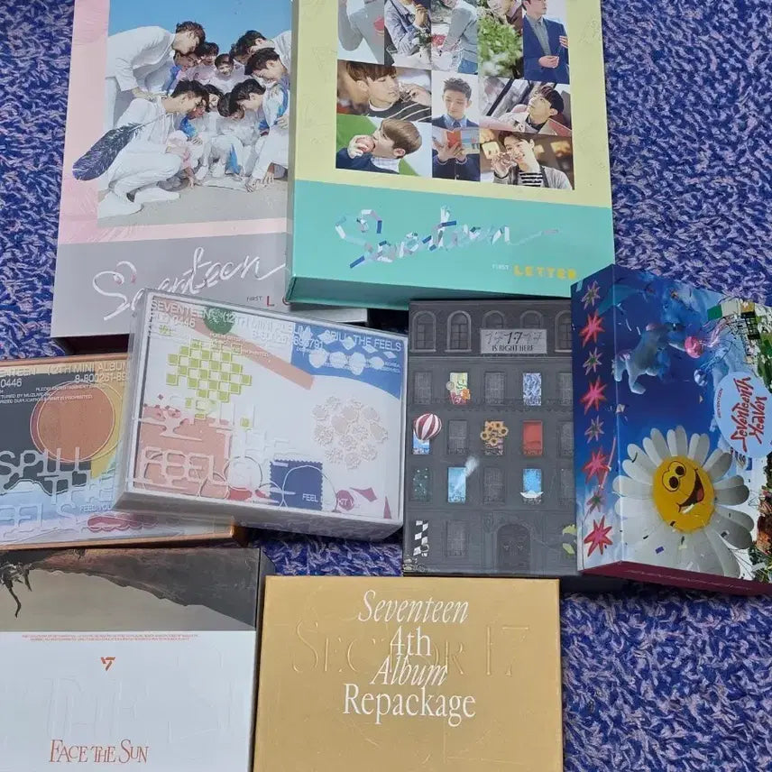 [BUNJANG] SEVENTEEN Face the Sun Repackage Album Set / 세븐틴 앨범 세트 페이스더썬 리패키지 앨범 포함