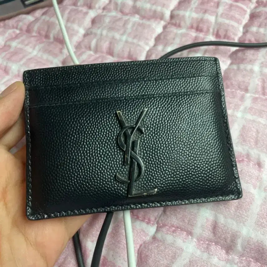 [BUNJANG] Saint Laurent Card Wallet / 생로랑 카드지갑