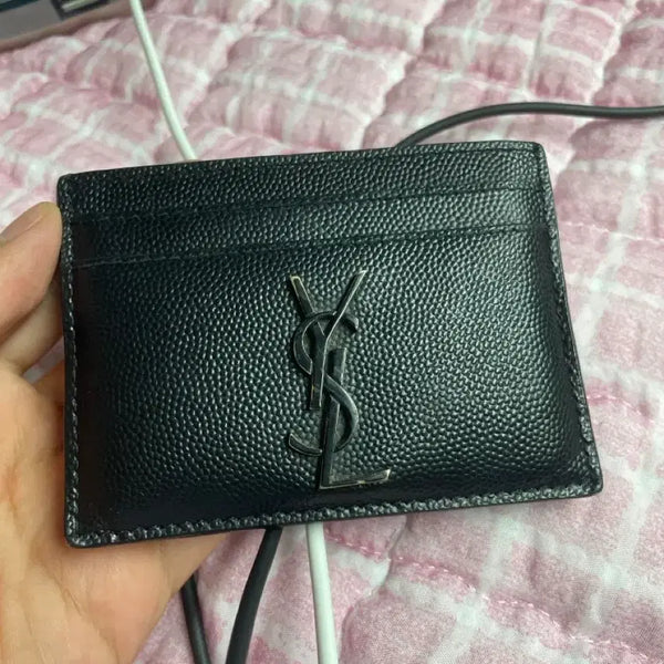 [BUNJANG] Saint Laurent Card Wallet / 생로랑 카드지갑