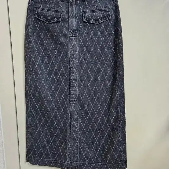 [BUNJANG] Black Denim Skirt / 흑청스커트