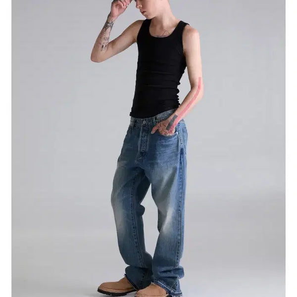 [BUNJANG] INNIR 252 Flare Denim Pants Size 4 / INNIR 252 플레어 데님 4사이즈