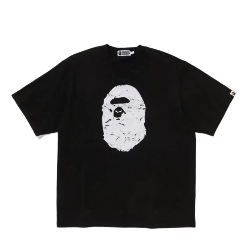 [BUNJANG] BAPE Heavy Washed Ape Head Relaxed T-Shirt / 베이프 헤비 워시드 에이프 헤드 릴렉스 티셔츠 M