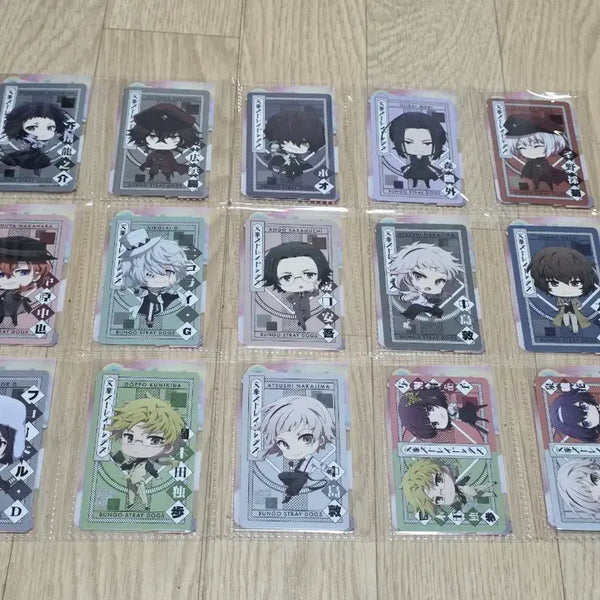 [BUNJANG] Bungo Stray Dogs Card Bundle Set / 문호 스트레이독스 카드 일괄