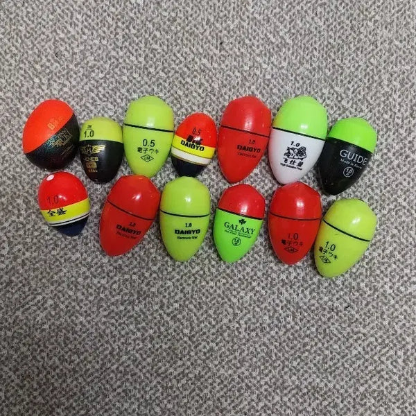 [BUNJANG] Fishing Bobbers Bundle Set / 바다 구멍찌 13개 일괄
