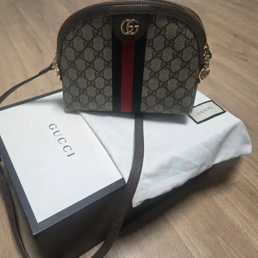 [BUNJANG] Gucci Ophidia Shoulder Bag Brown / 구찌 오피디아 숄더백 브라운