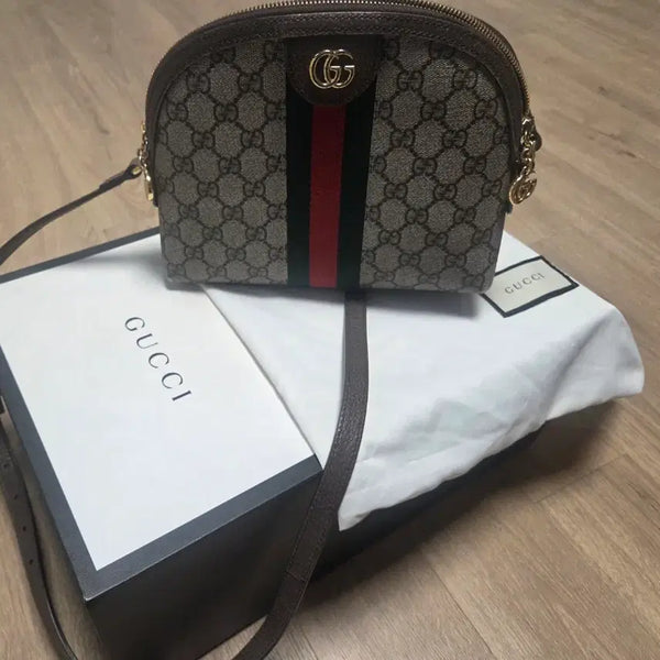 [BUNJANG] Gucci Ophidia Shoulder Bag Brown / 구찌 오피디아 숄더백 브라운