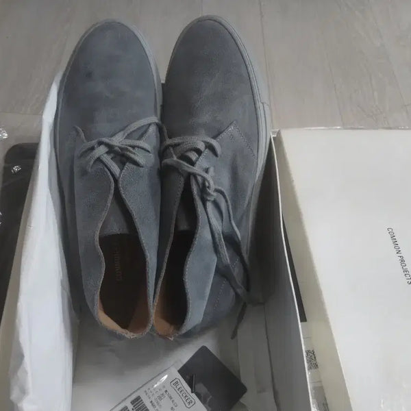 [BUNJANG] Common Projects Suede Desert Boots Grey / 커먼 프로젝트 스웨이드 데저트 그레이
