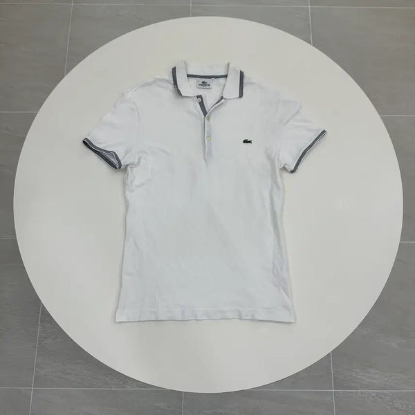[BUNJANG] Lacoste Men's Short Sleeve Polo Shirt Size 3 (Korean 95-100, L) / 라코스테 남성 반팔카라티 3 한국95-100 L