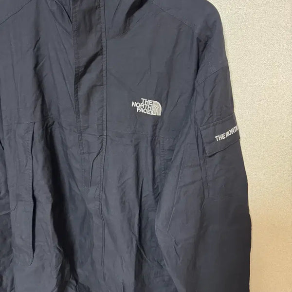 [BUNJANG] The North Face Black Windbreaker Jacket / 노스페이스 바람막이 자켓 블랙
