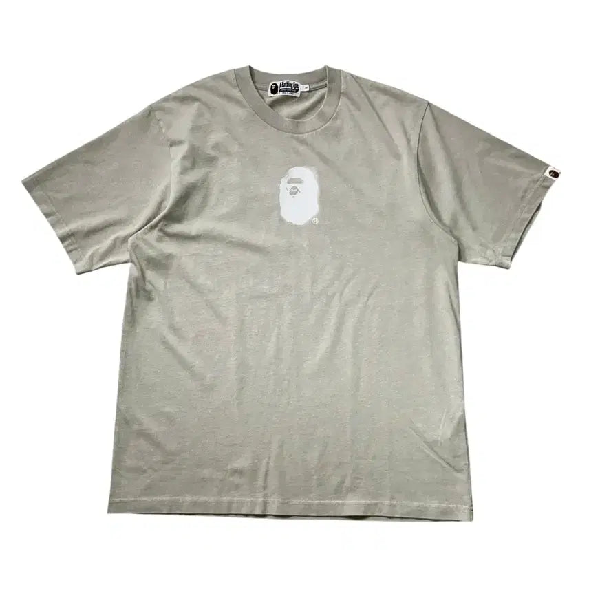 [BUNJANG] BAPE Pigment Print Ape Head Short Sleeve T-Shirt / 베이프 피그먼트 프린트 에이프 헤드 반팔티