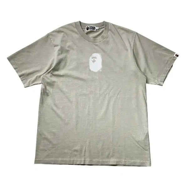 [BUNJANG] BAPE Pigment Print Ape Head Short Sleeve T-Shirt / 베이프 피그먼트 프린트 에이프 헤드 반팔티