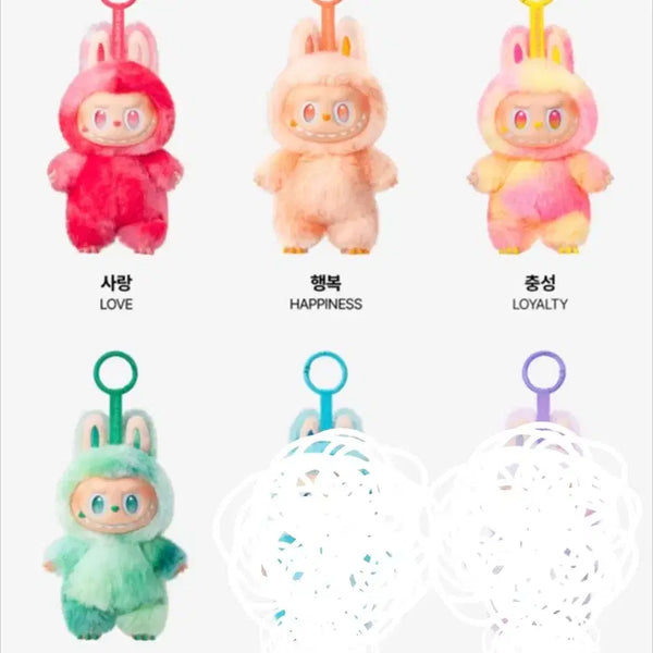 [BUNJANG] Pop Mart Labubu The Monsters Highlight Series Set / (4개 일괄) 팝마트 라부부 3세대 더 몬스터즈 하이라이트 평온, 사랑, 충성, 행복
