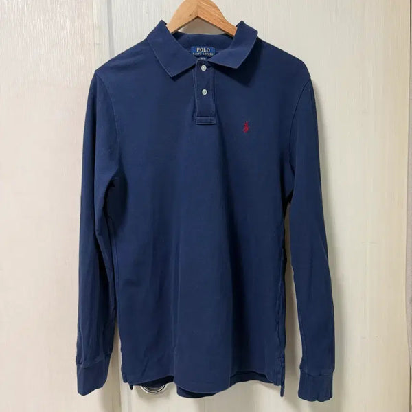 [BUNJANG] Polo Ralph Lauren Navy Long Sleeve Polo Shirt XL / 폴로 랄프로렌 네이비 긴팔 카라티