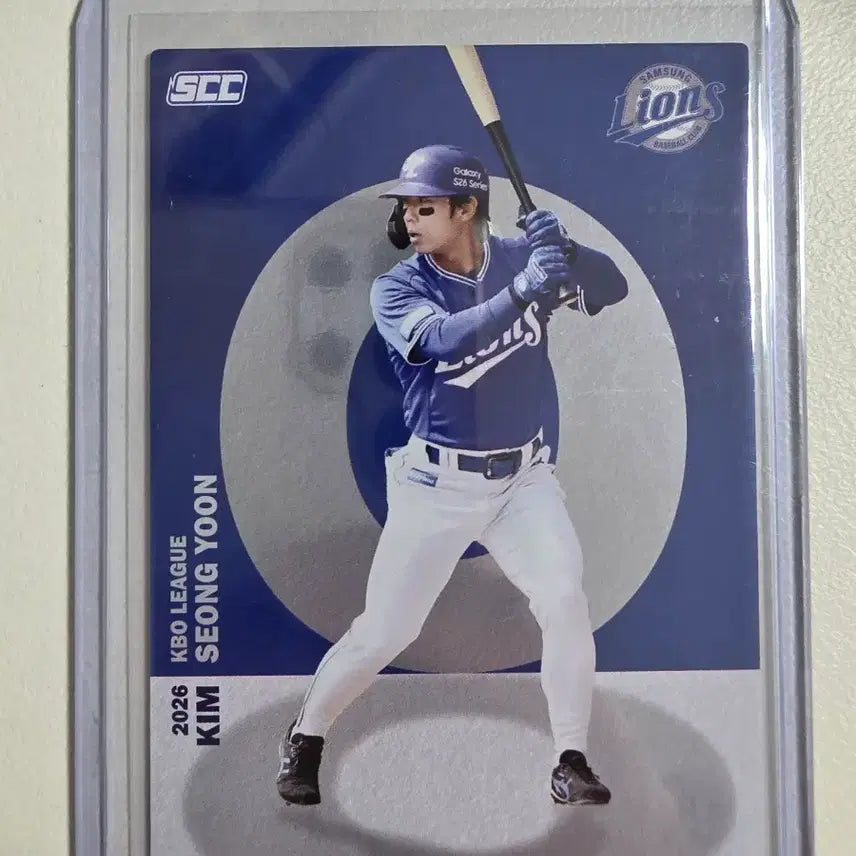 [BUNJANG] 2026 KBO SCC Kim Seong-yun Alphabet Card / 2026 kbo scc 김성윤 알파벳 카드 판매 삼성라이온즈