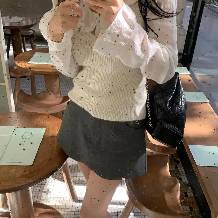 [BUNJANG] TheWish Liz Noah Culottes Skirt / 더위시 리즈 노아 큐롯 스커트 새상품 s