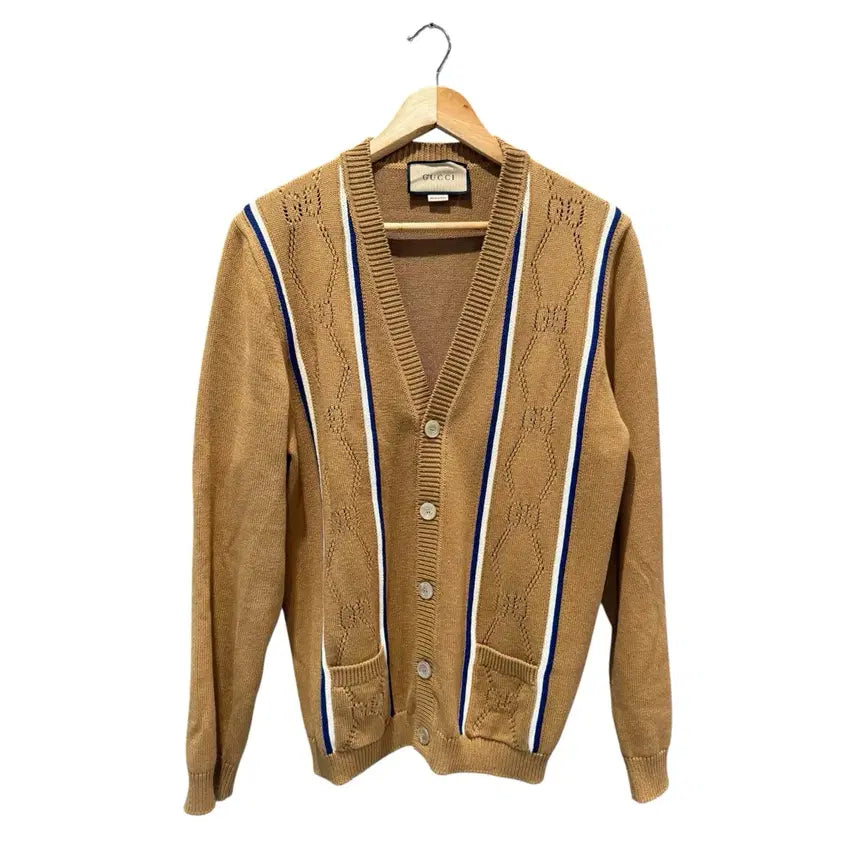 [BUNJANG] Gucci GG Logo Wool Cardigan XL / XL / 구찌 GG로고 울 가디건