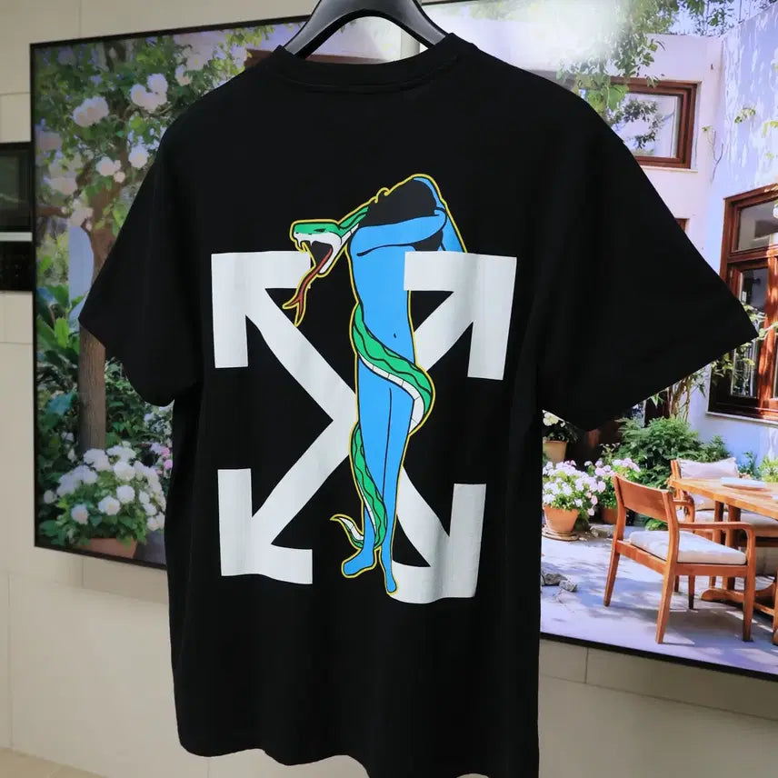 [BUNJANG] Off-White Adam Is Eve T-Shirt (L) / [ 정품 ] 오프화이트 아담 이즈 이브 반팔 L
