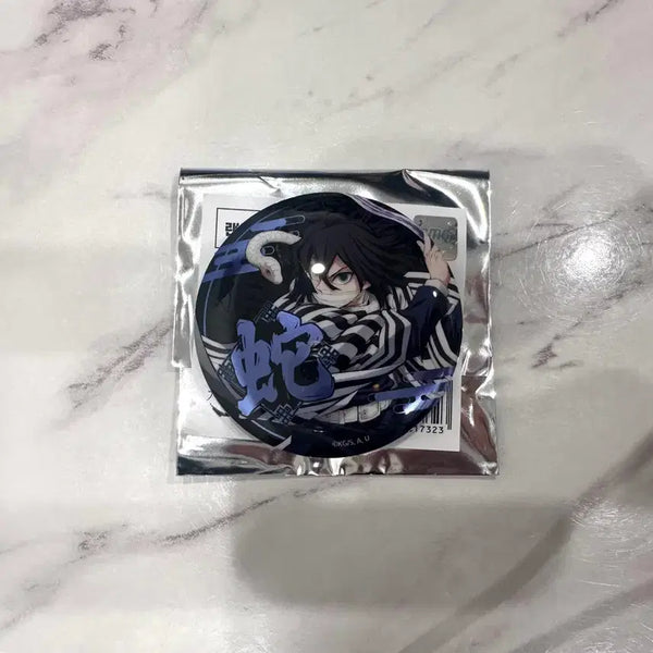 [BUNJANG] Demon Slayer Iguro Obanai Can Badge / 귀멸의칼날 팝업 이구로 오바나이 캔뱃지.