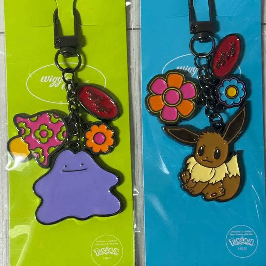 [BUNJANG] Wiggle Wiggle Pokémon Eevee Metamon Keyring (Sealed) / [미개봉] 위글위글 포켓몬 키링