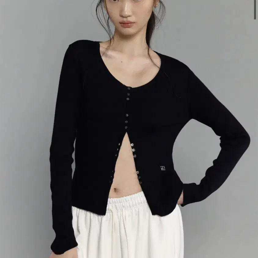 [BUNJANG] ODS Cardigan Black / 오디에스 가디건 블랙