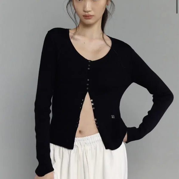 [BUNJANG] ODS Cardigan Black / 오디에스 가디건 블랙
