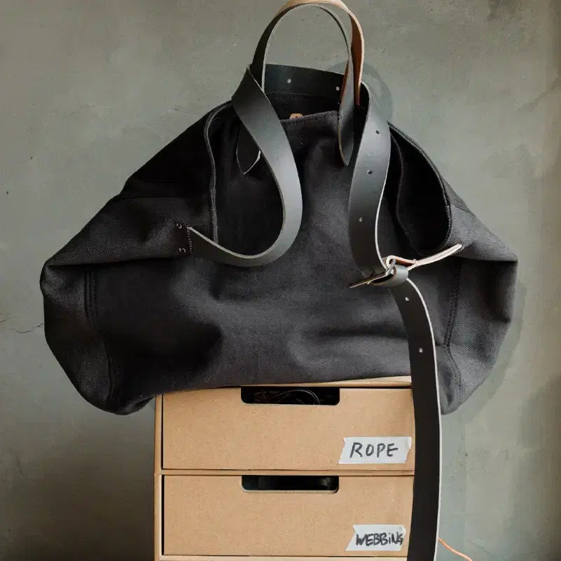[BUNJANG] Michael Atelier M1 Dark Grey Tote Bag / Maicl 마이클 아틀리에 M1 다크 그레이 토트백