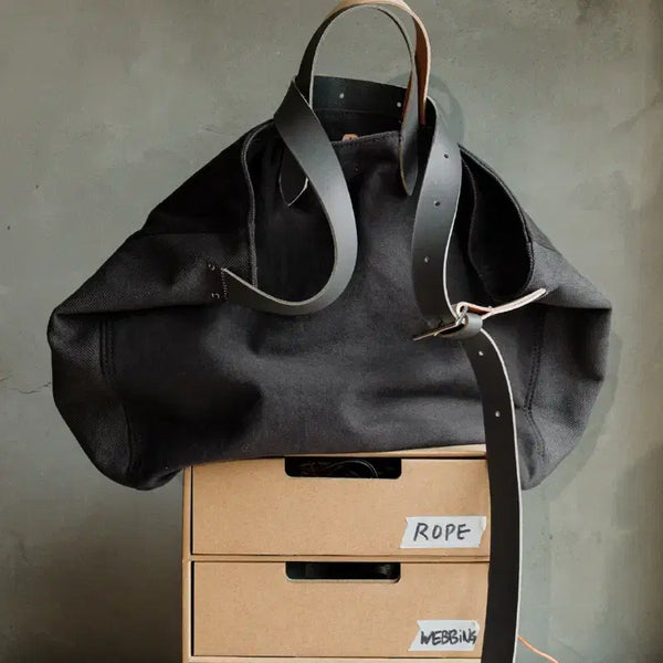 [BUNJANG] Michael Atelier M1 Dark Grey Tote Bag / Maicl 마이클 아틀리에 M1 다크 그레이 토트백