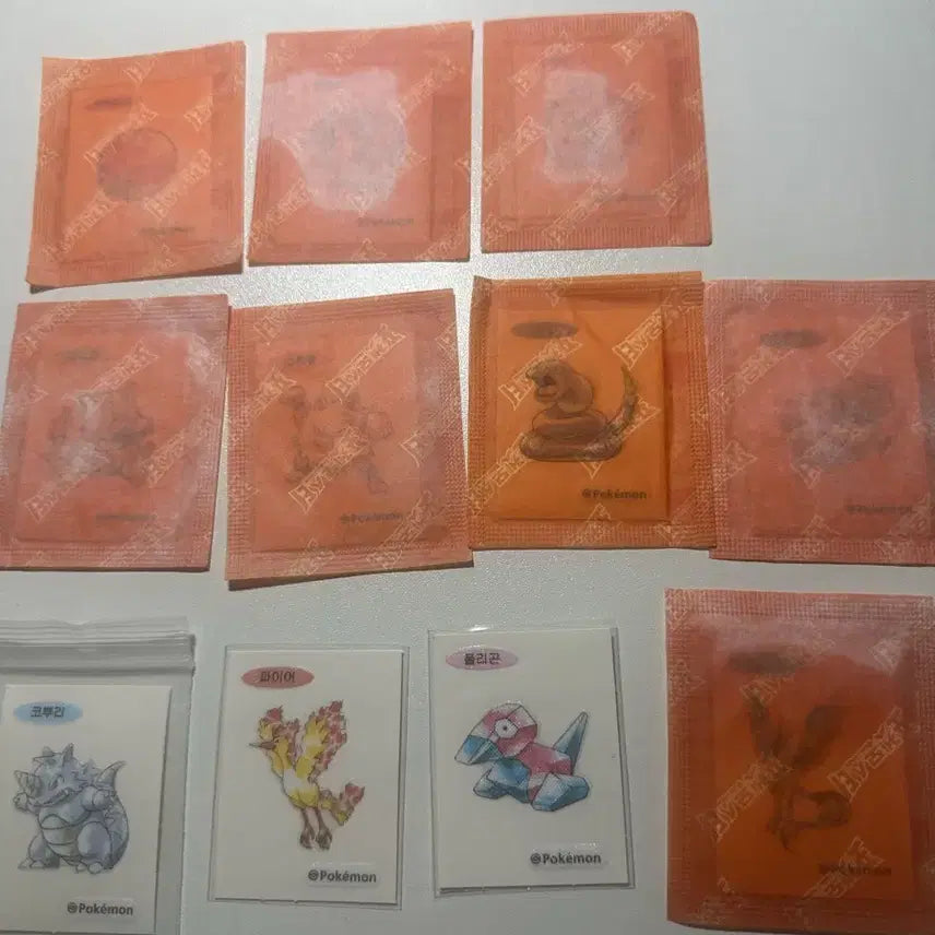 [BUNJANG] Pokemon Artwork Stickers / 포켓몬 아트웍 띠부씰 교환 및 판매