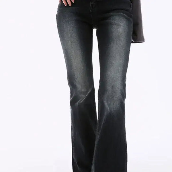 [BUNJANG] Navy Bootcut Denim Pants - Medium / 네비 부츠컷 데님팬츠 m