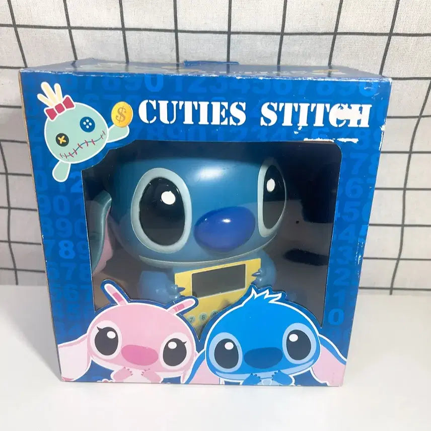 [BUNJANG] Disney Stitch ATM Piggy Bank & Clock / 디즈니 스티치 ATM 저금통 & 시계