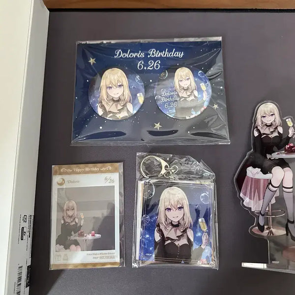 [BUNJANG] BanG Dream! Abyssmare Dolores Uika Birthday Limited Goods Set / 뱅드림 아베무지카 돌로리스 우이카 생일 기념 굿즈 세트