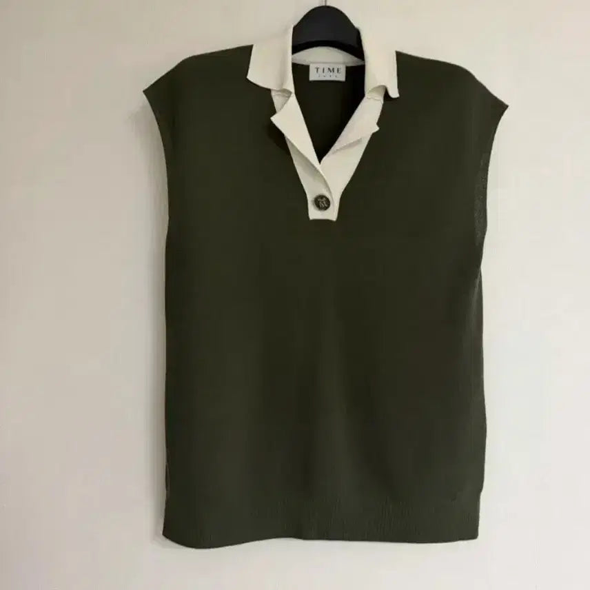 [BUNJANG] Time 23SS Knit Khaki / 타임 23SS 니트 카키