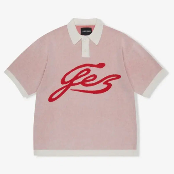 [BUNJANG] YESEYESEE Knit T-Shirt M / 예스아이씨 니트 티셔츠