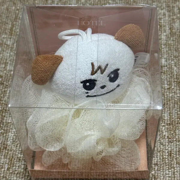 [BUNJANG] Kyuhyun Fanmeeting HOTEL 203 MD Bath Sponge Shower Ball / 규현 팬미팅 HOTEL 203 MD 배스스폰지 샤워볼
