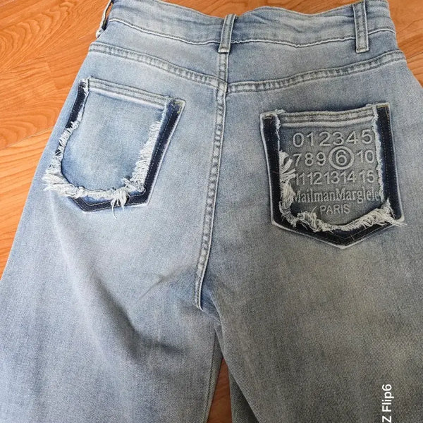 [BUNJANG] Maison Margiela Style Denim Pants / 고컬 댓님바지