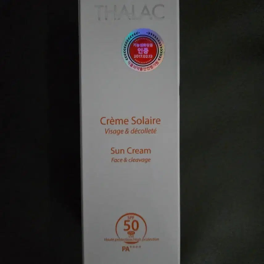 [BUNJANG] Thalac Sun Cream SPF50 PA++++ / 탈라 선크림 SPF50 PA++++