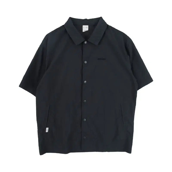 [BUNJANG] Eider Men's Nylon Logo Short Sleeve Shirt (M) / 아이더 (MEN - M) 나일론 로고 반팔 셔츠